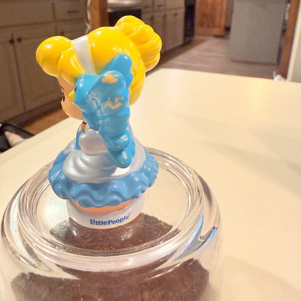 Fisher-Price‎ Little People Cinderella Disney Princess Kids Blue Good 2015 Bird